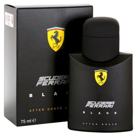 ferrari black aftershave checker.